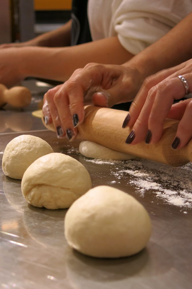 Pizza cooking class