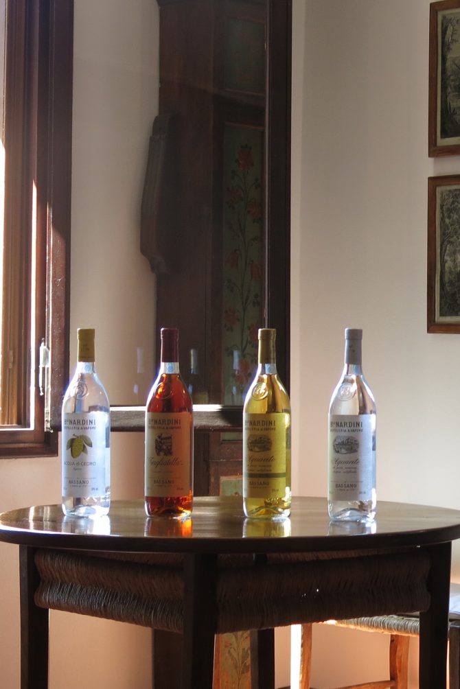 Grappa tasting
